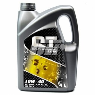 Моторное масло Extra 10W-40 SJ/CF, 4л QT-Oil QT1210404