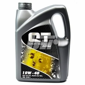 Моторна олива Extra 10W-40 SJ/CF, 4л для Chevrolet, Daewoo QT-Oil QT1210404 фото товару