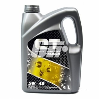 Моторна олива Premium 5W-40 SN/CF, 4л QT-Oil QT1405404 (фото 1)
