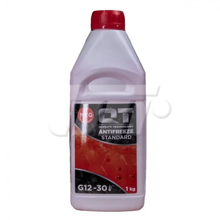 <strong>Антифриз QT MEG STANDARD -30 G12 червоний 1кг QT-Oil QT551301 (фото 1)</strong>