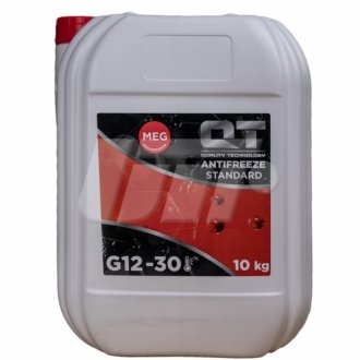 Антифриз MEG STANDARD -30 G12 RED 10кг QT-Oil QT5513010 (фото 1)