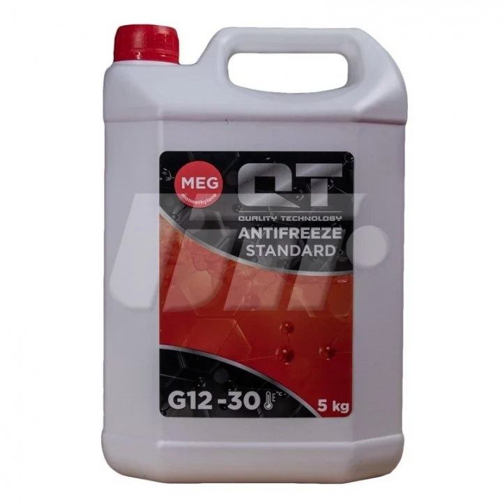 <strong>Антифриз QT MEG STANDARD -30 G12 червоний 5кг QT-Oil QT551305 (фото 1)</strong>