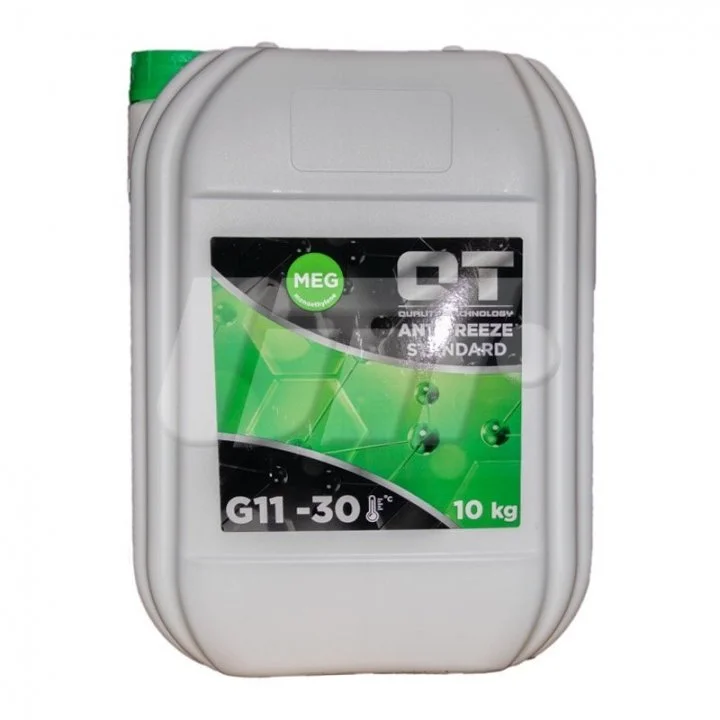 <strong>Антифриз QT MEG STANDARD -30 G11 зелений 10кг QT-Oil QT5523010 (фото 1)</strong>