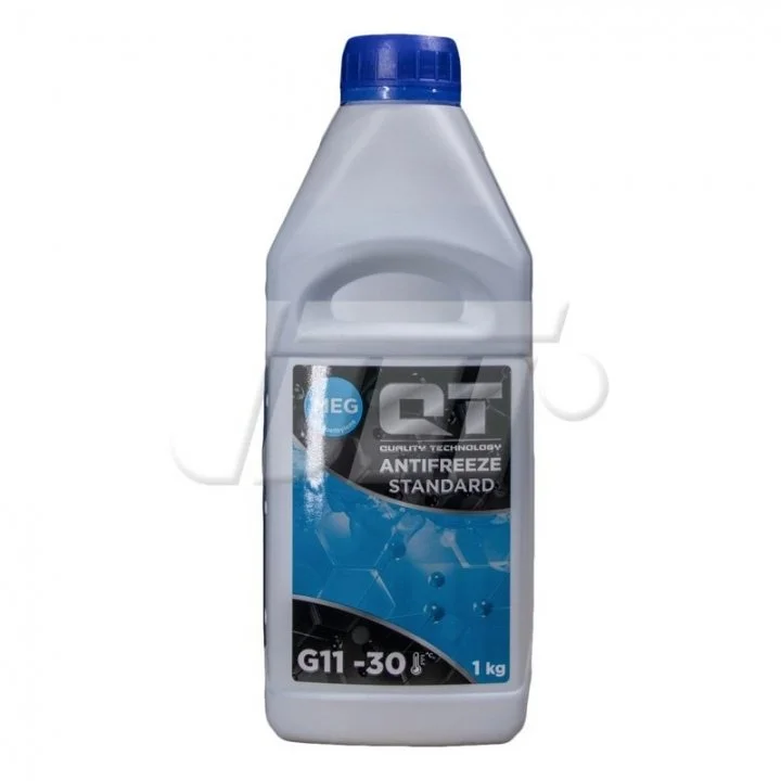 <strong>Антифриз QT MEG STANDARD -30 G11 BLUE 1кг QT-Oil QT553301 (фото 1)</strong>
