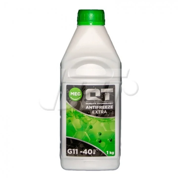 <strong>Антифриз QT MEG EXTRA -40 G11 зелений 1кг QT-Oil QT562401 (фото 1)</strong>