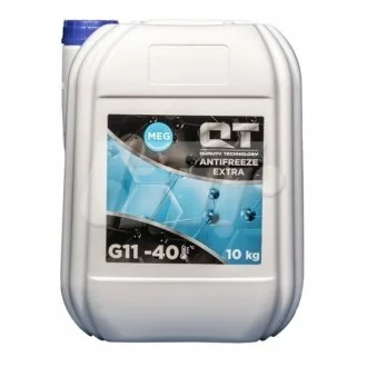 Антифриз QT MEG EXTRA -40 G11 синій 10кг для Chevrolet, Opel, Vauxhall, Daewoo QT-Oil QT5634010 фото товару