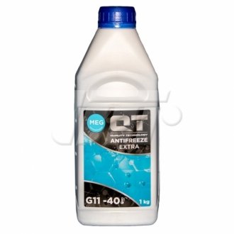 Антифриз QT MEG EXTRA -40 G11 синій 1кг QT-Oil QT563401 фото товару