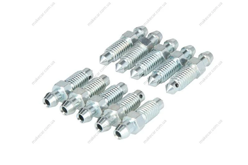 <strong>Гальмівний повітряний клапан (M8x1,25мм) 10 шт DS DS 7 MERCEDES 190 (W201), C (CL203), C T-MODEL (S203), C (W203), CLC (CL203), CLK (A209), E T-MODEL (S211), E (W211), S (C216) 0.9-Electric 01.72- QUICK BRAKE 001510 (фото 1)</strong>