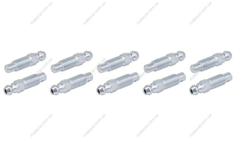 <strong>Гальмівний повітряний клапан (M8x1мм) 10 шт FORD ECONOVAN KIA PRIDE, RETONA, RIO I, SPORTAGE MAZDA 121 I, 121 II, 323 C IV, 323 C V, 323 F IV, 323 F V, 323 II, 323 III 1.0-3.0 03.79-02.05 QUICK BRAKE 008910 (фото 1)</strong>