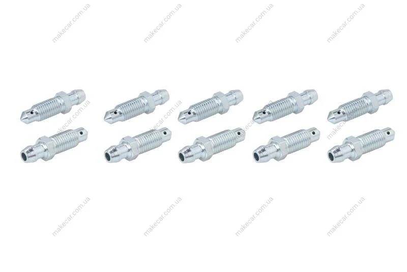 <strong>Гальмівний повітряний клапан (M8x1мм) 10 шт MERCEDES M (W163) KIA CARENS I, CARENS II, CLARUS, K2700, SEPHIA, SHUMA, SHUMA I, SHUMA II, SORENTO I MAZDA 121 II, 323 C IV, 323 C V 1.0-5.0 08.73- QUICK BRAKE 009010 (фото 1)</strong>