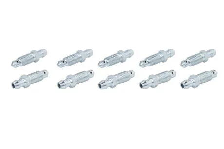 Гальмівний повітряний клапан (M8x1мм) 10 шт MERCEDES M (W163) KIA CARENS I, CARENS II, CLARUS, K2700, SEPHIA, SHUMA, SHUMA I, SHUMA II, SORENTO I MAZDA 121 II, 323 C IV, 323 C V 1.0-5.0 08.73- для QUICK BRAKE 009010 фото товару