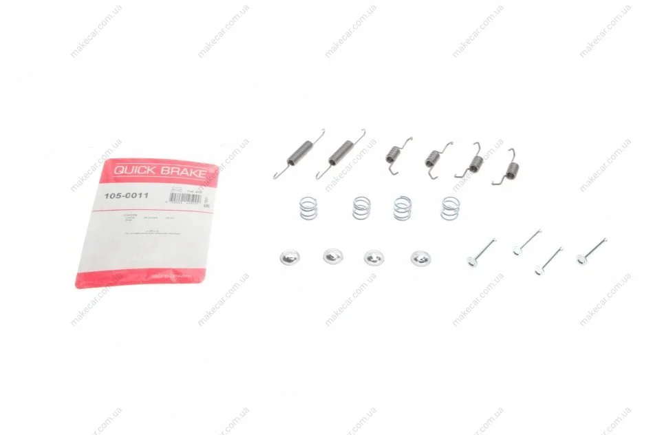 <strong>Комплект пружинок колодок стояночного гальма QUICK BRAKE 1050011 (фото 1)</strong>