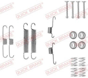 Комплект пружинок колодок ручного гальма QUICK BRAKE 105-0012 фото товара