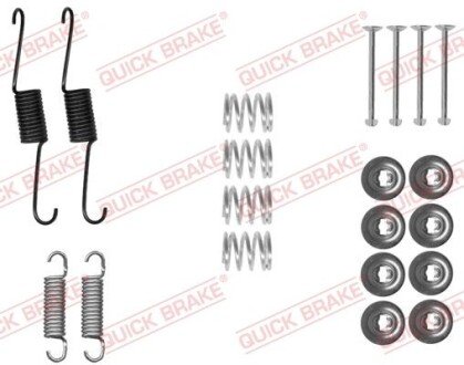 Комплект пружинок колодок ручного гальма QUICK BRAKE 105-0031 фото товару