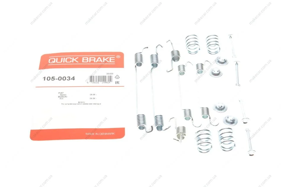 <strong>Гальмівні аксесуари QUICK BRAKE 105-0034 (фото 1)</strong>
