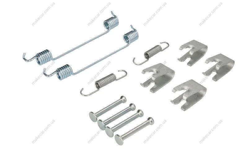 <strong>Монтажний набір гальмівної колодки DACIA SANDERO, SPRING FORD C-MAX II, FIESTA VII RENAULT TWINGO II, TWINGO III SEAT IBIZA V SMART FORTWO VW POLO VI 0.9-Electric 03.07- QUICK BRAKE 105-0040 (фото 1)</strong>