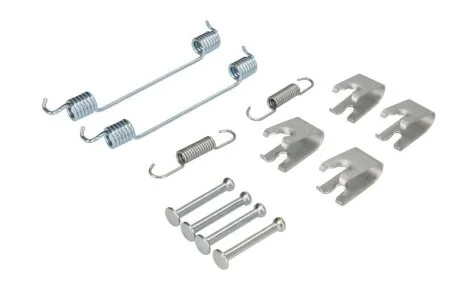 Монтажний набір гальмівної колодки DACIA SANDERO, SPRING FORD C-MAX II, FIESTA VII RENAULT TWINGO II, TWINGO III SEAT IBIZA V SMART FORTWO VW POLO VI 0.9-Electric 03.07- для Peugeot, Citroen, Fiat QUICK BRAKE 105-0040 фото товару