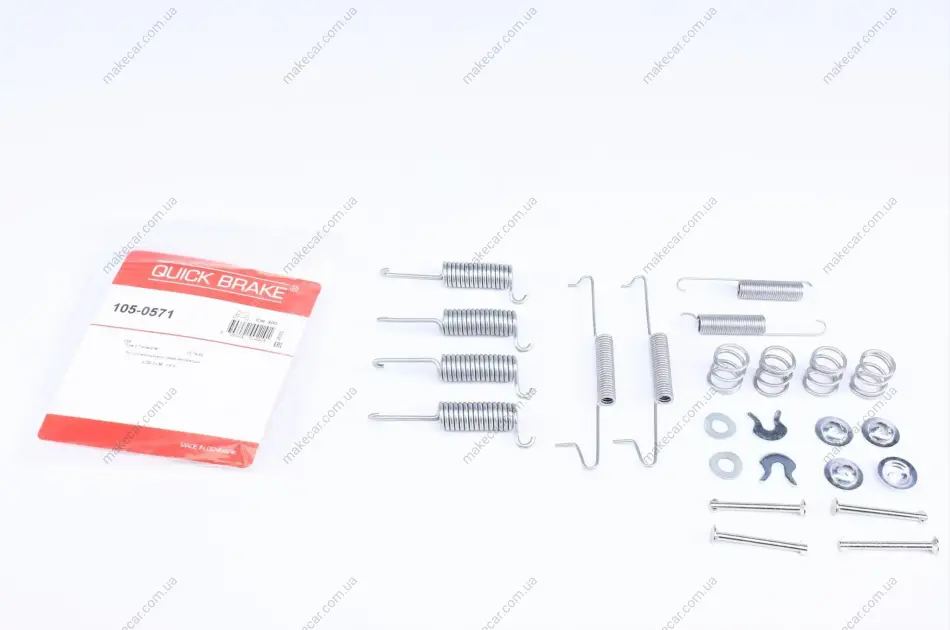 <strong>Монтажний к-кт гальмівних колодок QUICK BRAKE 1050571 (фото 1)</strong>