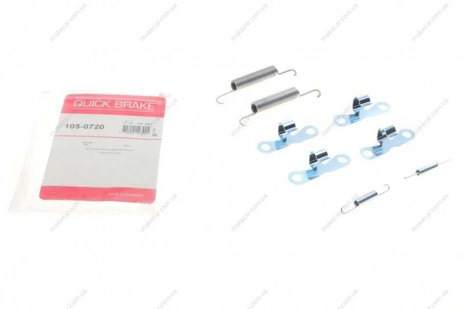 <strong>Комплект пружинок колодок стояночного гальма QUICK BRAKE 105-0707 (фото 1)</strong>