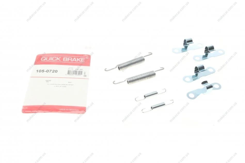 <strong>Комплект пружинок колодок стояночного гальма QUICK BRAKE 105-0720 (фото 1)</strong>