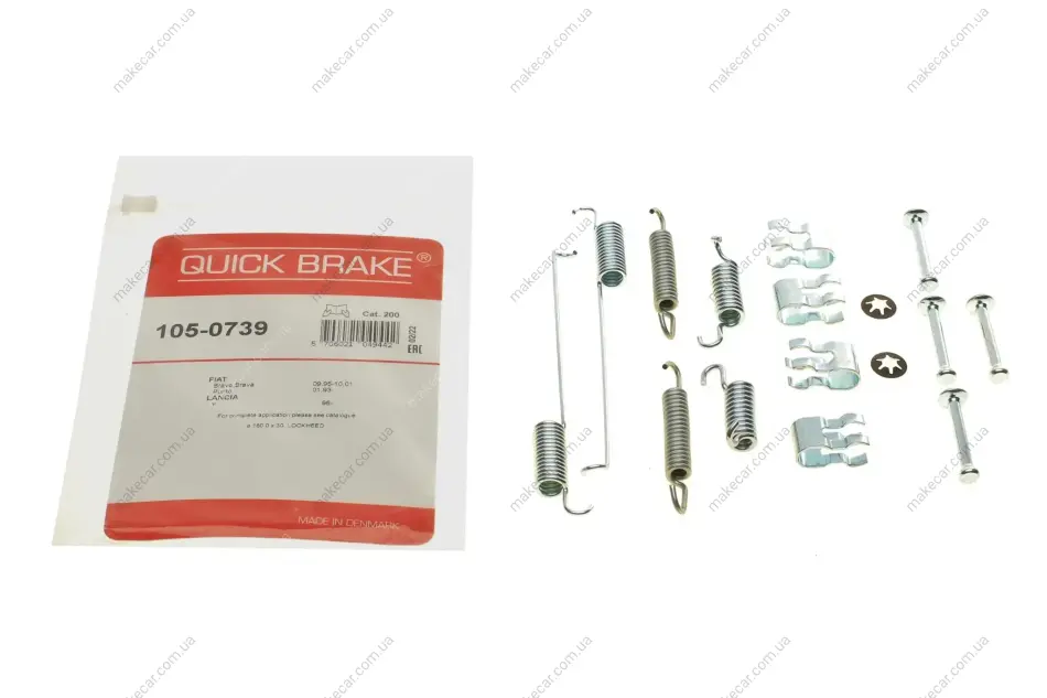 <strong>Гальмівні аксесуари (Монтажний комп-кт колодки) QUICK BRAKE 105-0739 (фото 1)</strong>