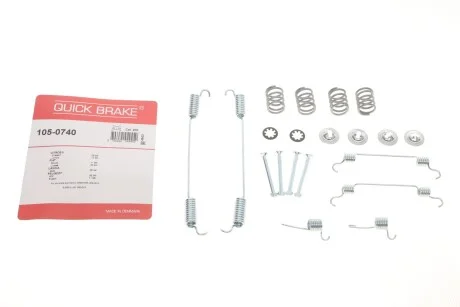 Гальмівні аксесуари для Fiat, Citroen, Peugeot QUICK BRAKE 105-0740 фото товару