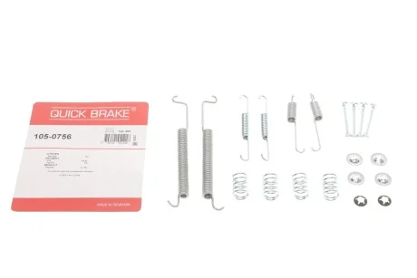 Гальмівні аксесуари для QUICK BRAKE 105-0756 фото товару