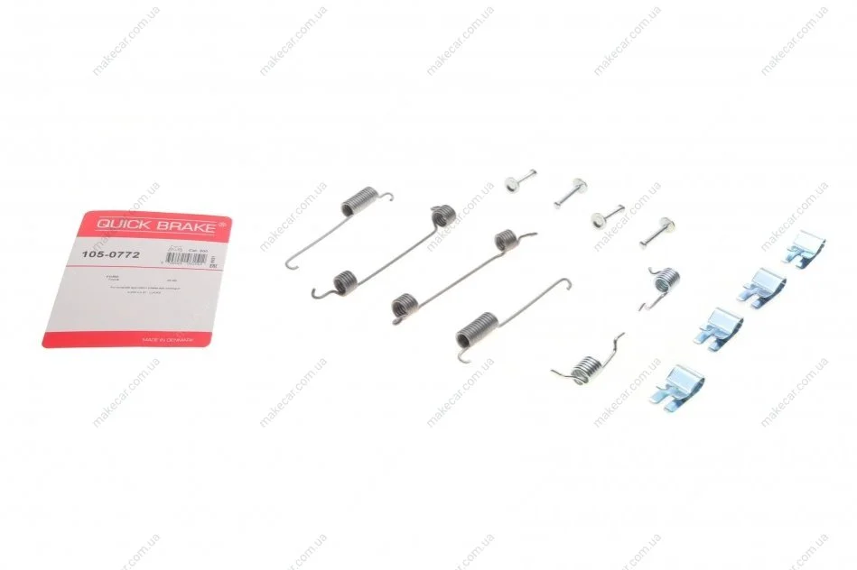 <strong>Комплект пружинок колодок стояночного гальма QUICK BRAKE 105-0772 (фото 1)</strong>