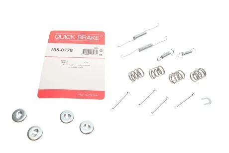 Монтажний комплект колодки для QUICK BRAKE 1050778 фото товара