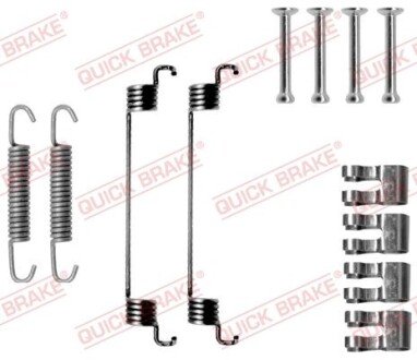 Комплект пружинок колодок ручного гальма QUICK BRAKE 105-0783 фото товару