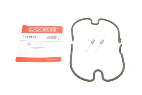 Комплект пружинок колодок стояночного гальма для QUICK BRAKE 105-0872 фото товару