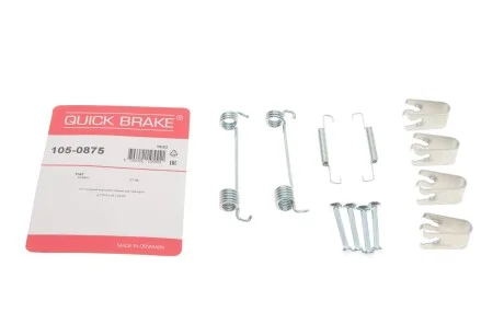 Гальмівні аксесуари для Fiat, Peugeot, Citroen, Ford QUICK BRAKE 105-0875 фото товару