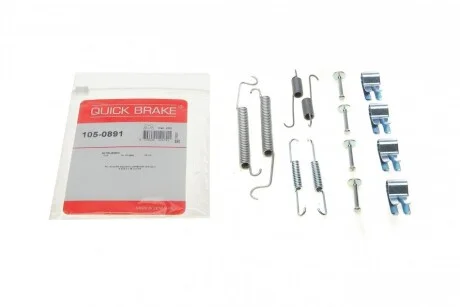 Гальмівні аксесуари для Smart, Mitsubishi QUICK BRAKE 105-0891 фото товару