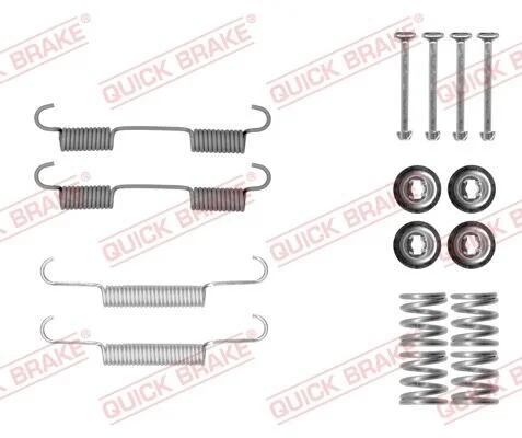 <strong>Комплект для монтажу гальмівних колодок QUICK BRAKE 105-0896 (фото 1)</strong>