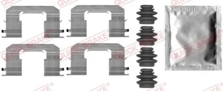 Монтажний компл.,гальм.колодки для QUICK BRAKE 1090006 фото товару