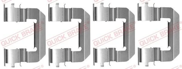 <strong>Монтажний компл.,гальм.колодки QUICK BRAKE 1090014 (фото 1)</strong>