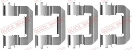 Монтажний компл.,гальм.колодки для QUICK BRAKE 1090014 фото товару