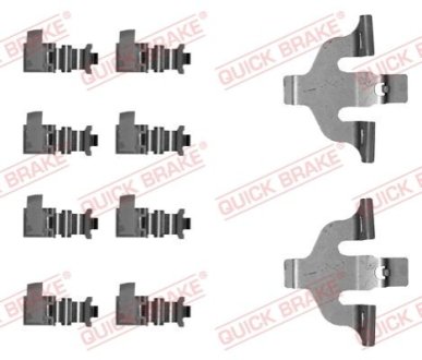 Комплект прижимних планок гальмівного супорту QUICK BRAKE 109-0066