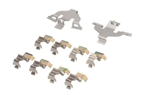 Комплект прижимних планок гальмівного супорту для Audi, Volkswagen QUICK BRAKE 109-0066 фото товару