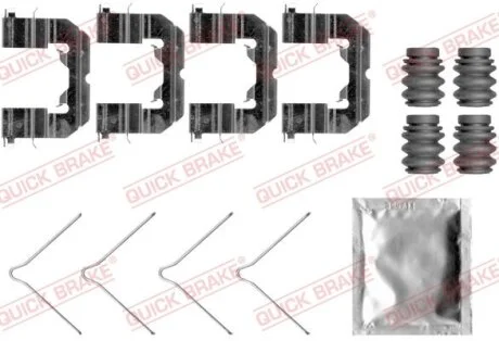 Монтажний компл.,гальм.колодки для QUICK BRAKE 1090089 фото товару