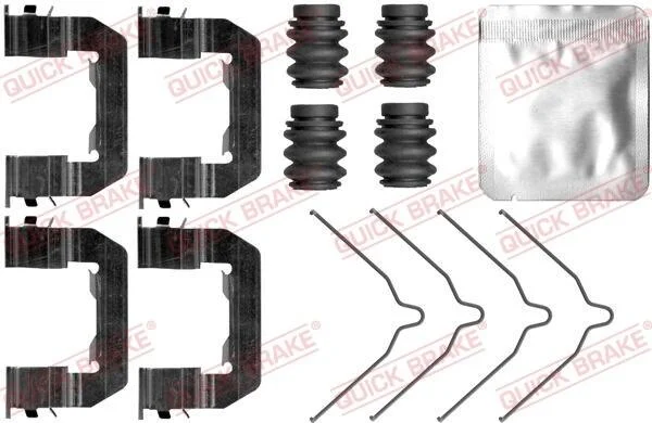 <strong>Монтажний компл.,гальм.колодки QUICK BRAKE 1090103 (фото 1)</strong>