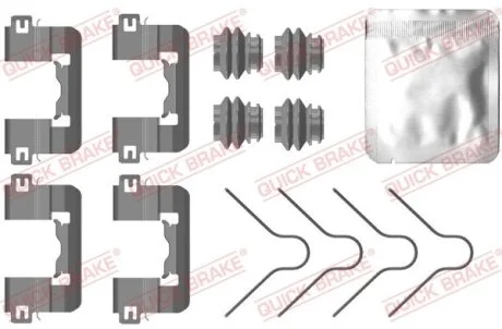 Монтажний компл.,гальм.колодки для QUICK BRAKE 1090105 фото товару