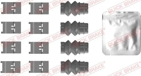 <strong>Монтажний компл.,гальм.колодки QUICK BRAKE 1090110 (фото 1)</strong>