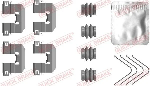 <strong>Монтажний компл.,гальм.колодки QUICK BRAKE 1090117 (фото 1)</strong>