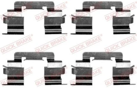 Монтажний компл.,гальм.колодки для QUICK BRAKE 1091216 фото товару