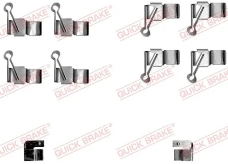 Монтажний компл.,гальм.колодки для Toyota QUICK BRAKE 1091238 фото товару