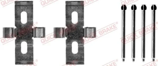 <strong>Монтажный к-кт тормозных колодок QUICK BRAKE 109-1248 (фото 1)</strong>