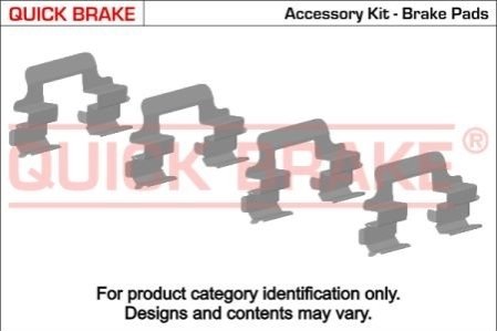 Гальмівні аксесуари QUICK BRAKE 109-1632 фото товару