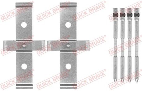 Планка супорта (переднього) прижимна (к-кт) Renault Megane 2.0 TCe 08- (Brembo) QUICK BRAKE 109-1694 фото товара