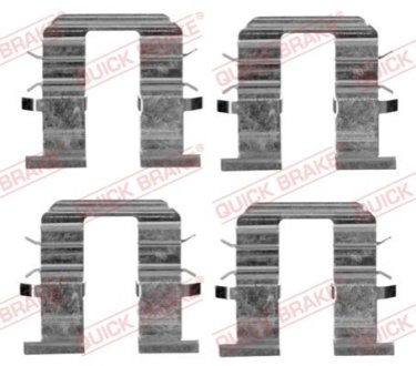 Комплект прижимних планок гальмівного супорту QUICK BRAKE 109-1746 (фото 1)
